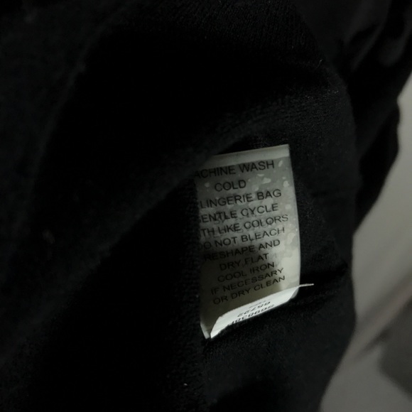 Cable & Gauge Womens Petite S Black Shirt Top - Picture 8 of 8